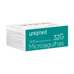MICROAGULHA PARA APLICAÇÃO DE BOTOX 4MMx32G C/100UN UNIQMED