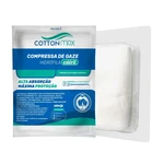 COMPRESSA DE GAZE ESTÉRIL 7,5X7,5CM C/10UN COTTONMAX ERIMAX (11-FIOS)