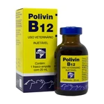 POLIVIN B12 VITAMINA B1 B6 E B12 INJETÁVEL 20ML BRAVET